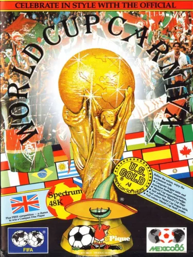 Portada oficial del videojuego World Cup Carnival