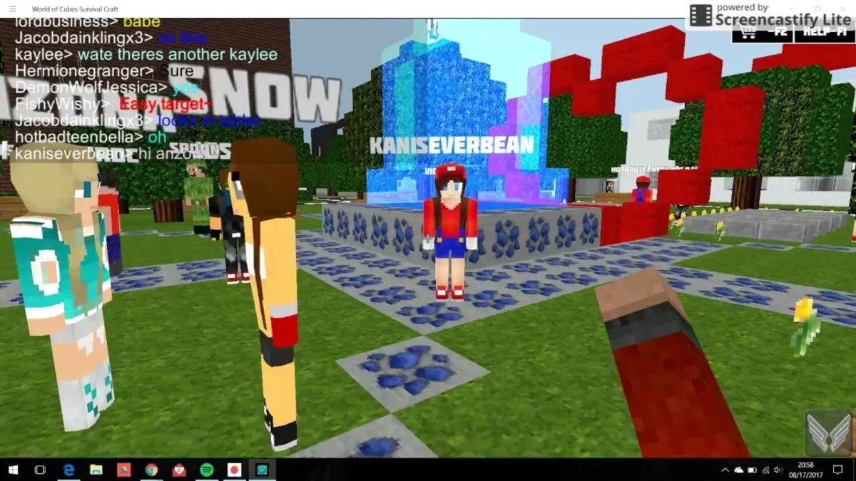 World of Cubes Survival Craft Multiplayer