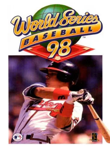 Portada oficial del videojuego World Series Baseball 98