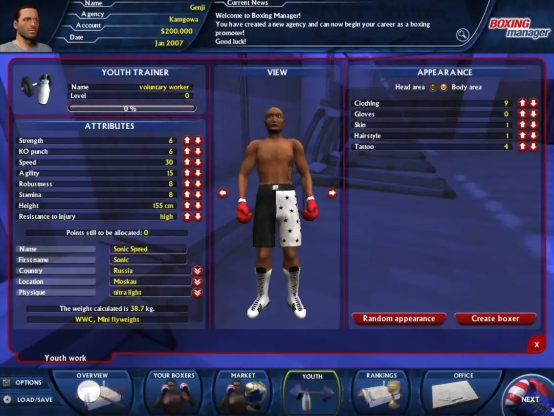 Worldwide Boxing Manager