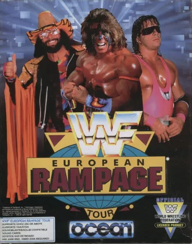 Portada de WWF European Rampage Tour