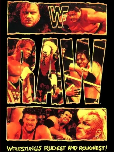 Portada oficial del videojuego WWF Raw
