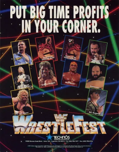 Portada de WWF WrestleFest