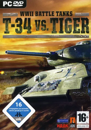 Portada de WWII Battle Tanks: T-34 vs. Tiger