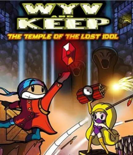 Portada de Wyv and Keep: The Temple of the Lost Idol
