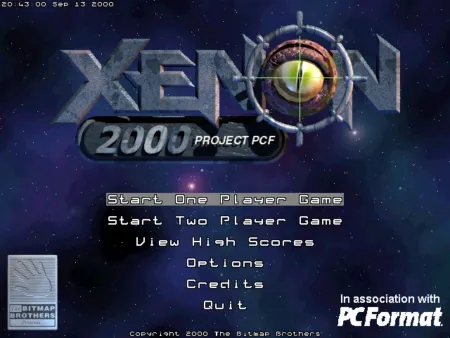 Portada de Xenon 2000 – Project PCF