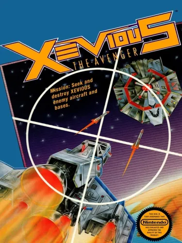 Portada de Xevious: The Avenger