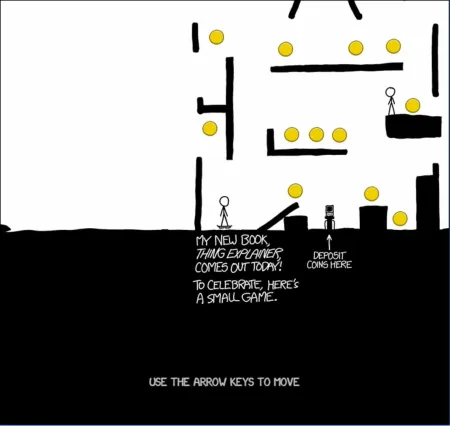 Portada de xkcd: Hoverboard