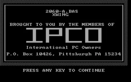 Portada de XWing Fighter