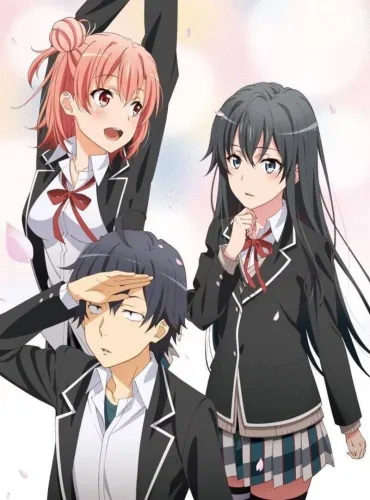 Portada oficial del videojuego Yahari Game Demo Ore no Seishun Love-come wa Machigatteiru. Zoku