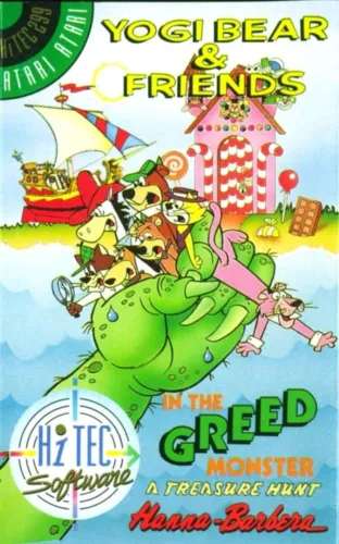 Portada de Yogi Bear and Friends in the Greed Monster