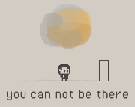 Portada de You can not be there