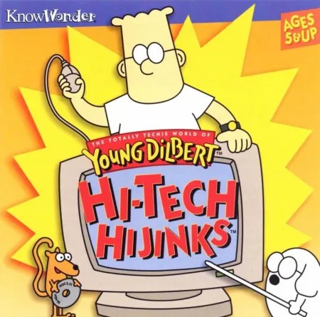 Portada de Young Dilbert Hi-Tech Hijinks