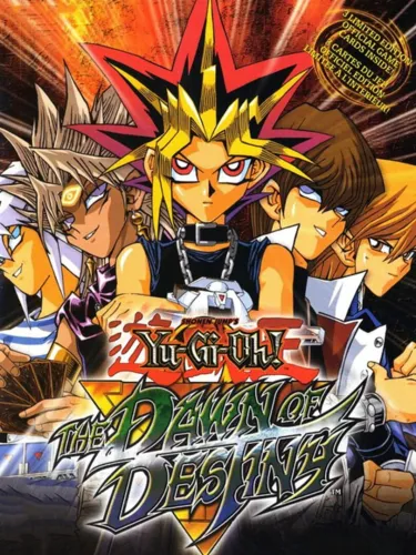Portada oficial del videojuego Yu-Gi-Oh! The Dawn of Destiny