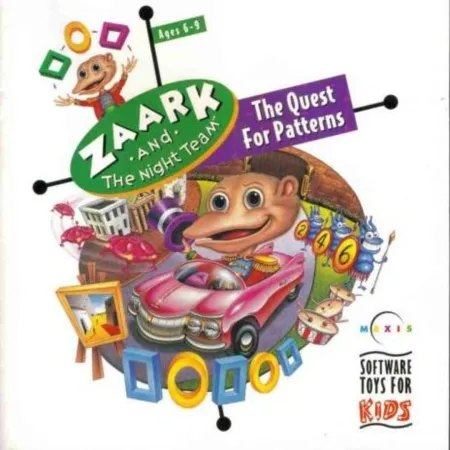 Portada de Zaark and the Night Team: The Quest for Patterns and The Search for Symbols