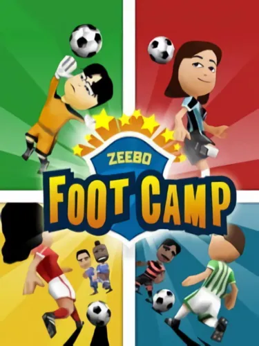 Portada oficial del videojuego Zeebo F.C. Foot Camp