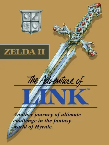 Portada de Zelda II: The Adventure of Link