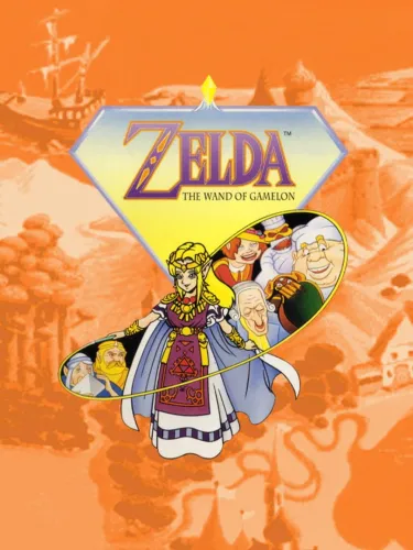 Portada de Zelda: The Wand of Gamelon