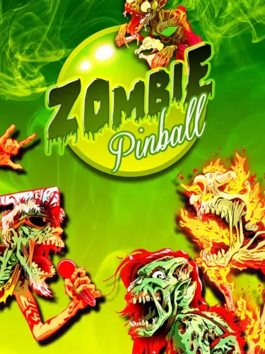 Portada oficial del videojuego Zombie Pinball