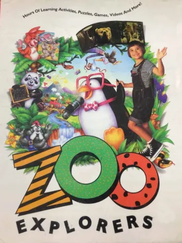 Portada oficial del videojuego Zoo Explorers