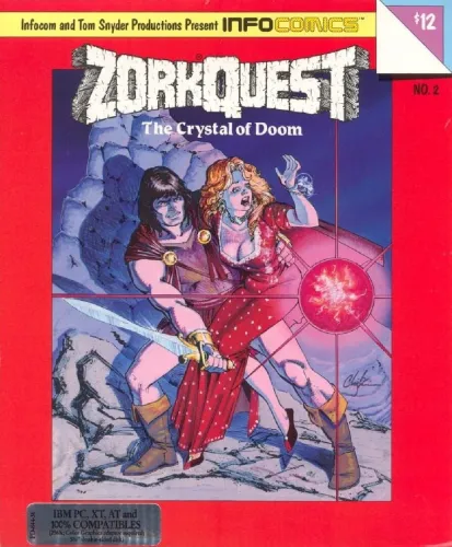 Portada de ZorkQuest: The Crystal of Doom
